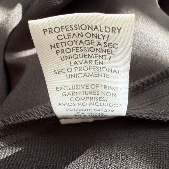 Kay Unger Davina Walk Thru Jumpsuit Women's 6 Black Formal Cocktail Party NWT - Picture 16 of 16